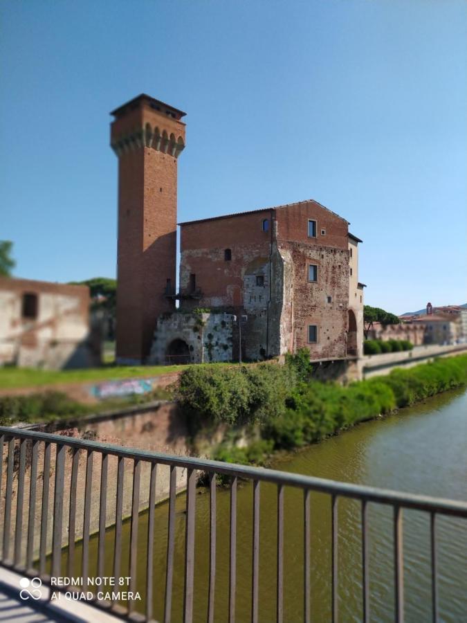 Piccola Casetta Toscana Pisa Bagian luar foto